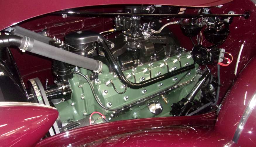 '37 PACKARD CONV. VICTORIA