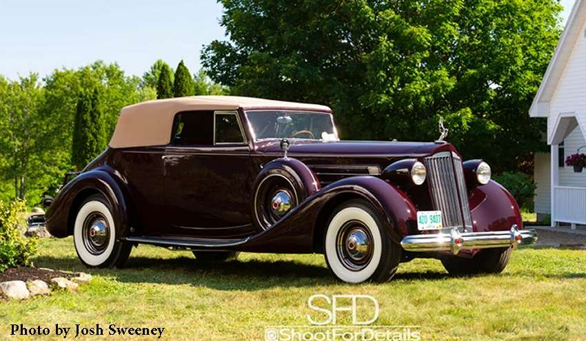 '37 PACKARD CONV. VICTORIA