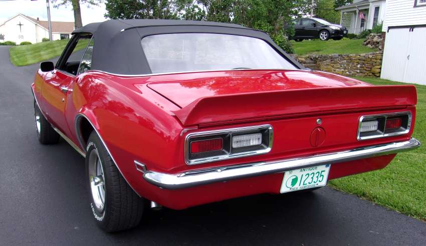 1968 Camaro Convertible