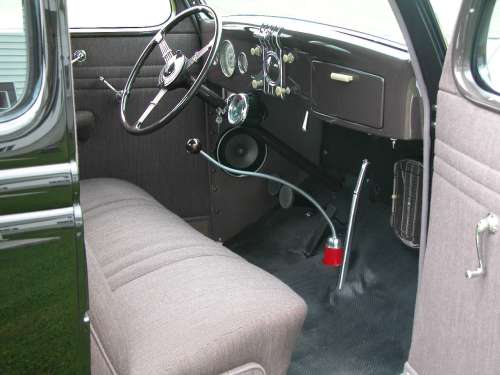 '35 Coupe Interior