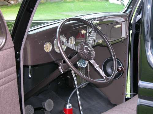 '35 Coupe Interior